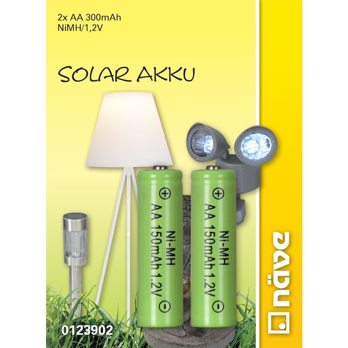 Paquet de 12 Piles Rechargeables Ni-MH AA de 3000mAh, 1,2 V pour Lampes  solaires avec étui [126] - Cdiscount Jeux - Jouets