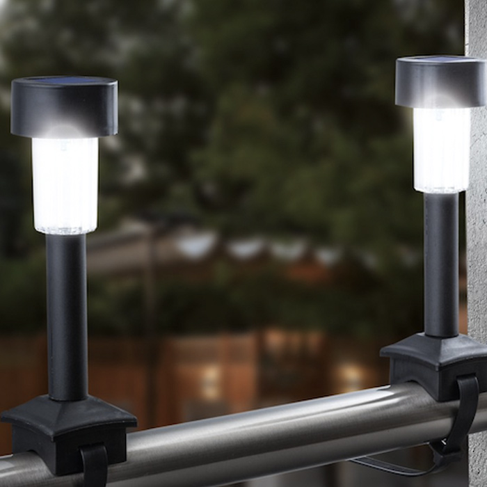 Lot De 8 Lampes Solaires Pour Terrasse Lampe Solaire À LED - Temu