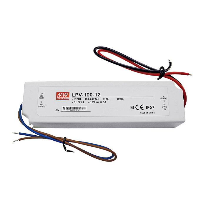 Transformateur d'alimentation d'énergie pour bandes LED - 12v