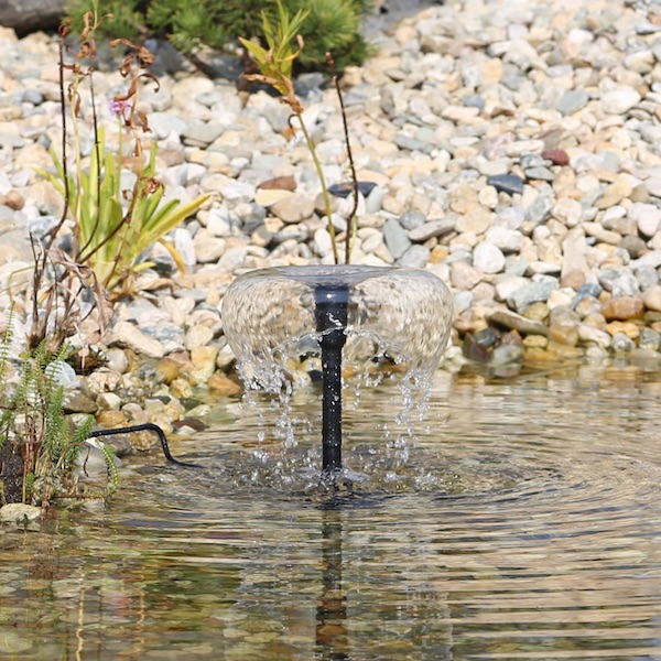 Pompe de fontaine solaire, mise à niveau 3w Fontaine d'eau à