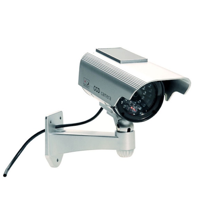 JIM-7694954288145-fausse caméra factice Fausse caméra à énergie solaire  Caméra de sécurité de surveillance extérieure bricolage came
