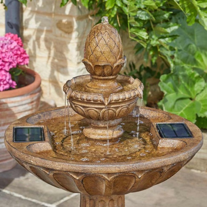 BirdKeeper® - FONTAINE SOLAIRE RONDE