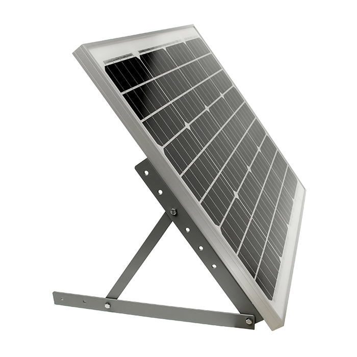 Support de Fixation Panneau Solaire mural sol C50-20-60 W- Kit panneaux  solaires