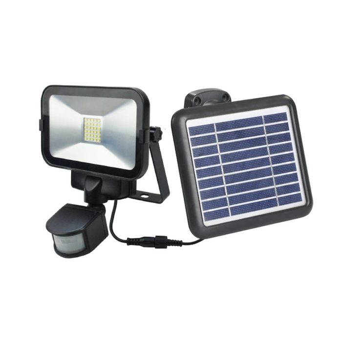 Solar Light Projecteur Led Solaire avec Detecteur Mouvement +