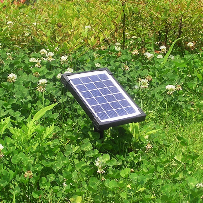 Kit de pompe de fontaine solaire 1pc avec panneau solaire séparé