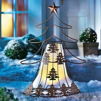 Lampe Solaire de Noël - Décoration Solaire Noël