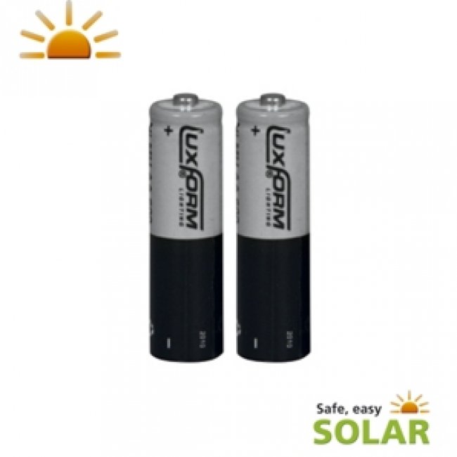 Piles Solaires rechargeables Lithium-Ion LifePo04 AA 800 Mah 3,2V