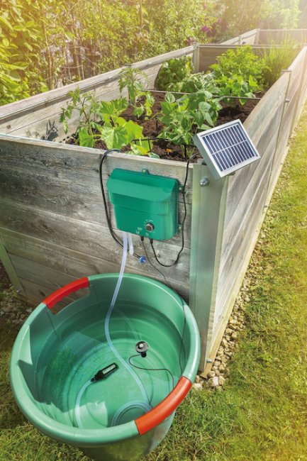 Arrosage solaire - Kit arrosage solaire automatique - jardin solaire