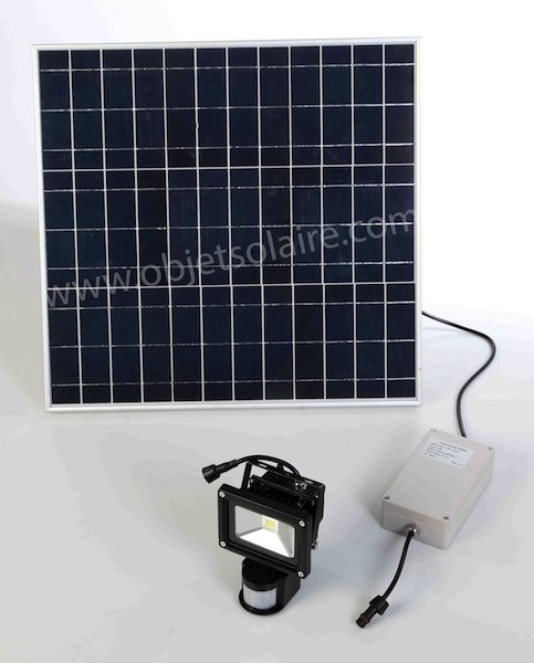 Spot Solaire Puissant Double ZS-P 600 Lumens Détecteur Mouvements - spot  solaire